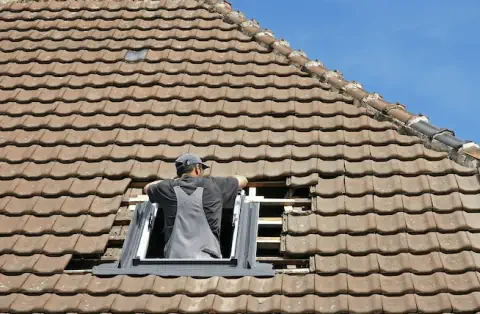 Pose de velux - Savières